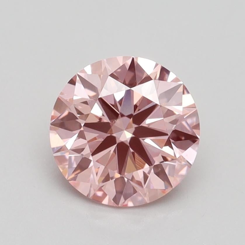 1.25 Ct. Fancy Intense Pink Round Lab Grown Diamond