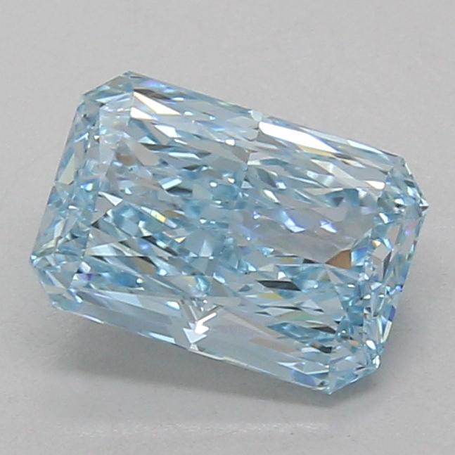 2.09 Ct. Fancy Vivid Blue Radiant Lab Grown Diamond