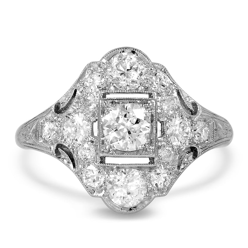 Art Deco Diamond Vintage Ring