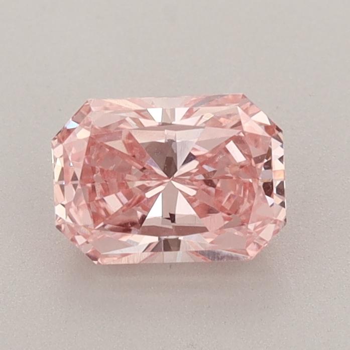 1.01 Ct. Fancy Vivid  Pink Radiant Lab Grown Diamond