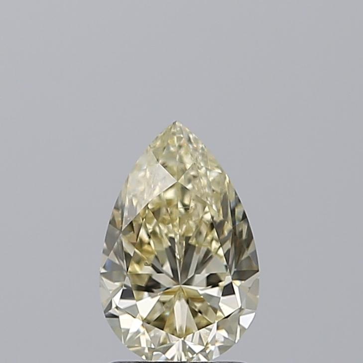 1.50 Ct. Fancy Light Yellow Pear Diamond
