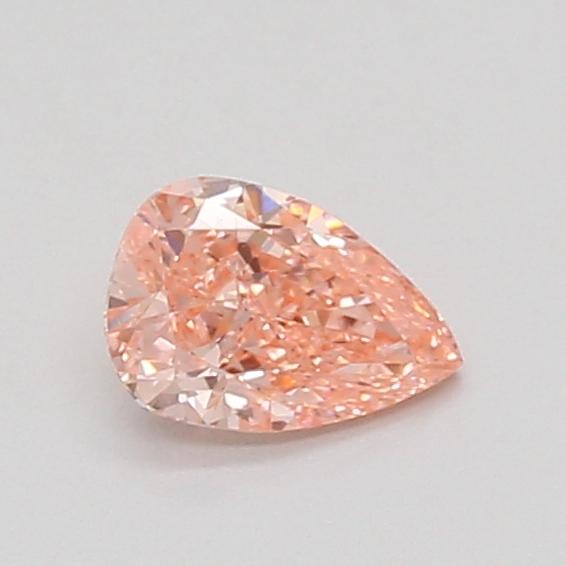 0.50 Ct. Fancy Vivid Pink Pear Lab Grown Diamond