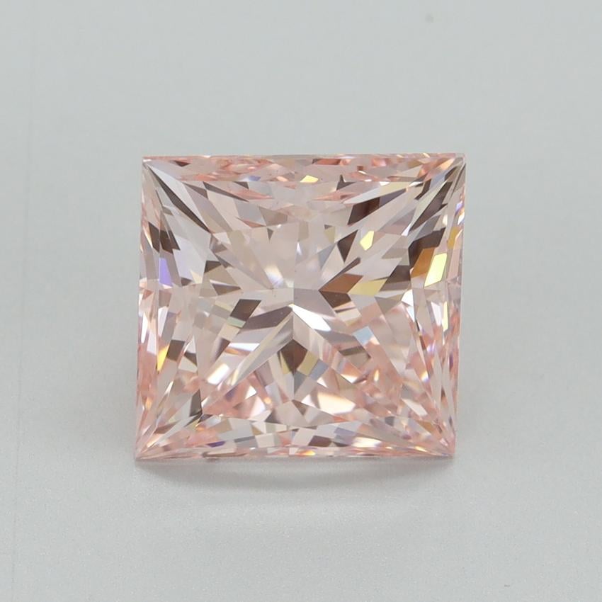 4.01 Ct. Fancy Intense Pink Princess Lab Grown Diamond