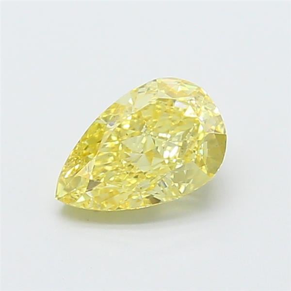 1.08 Ct. Fancy  Yellow Pear Lab Grown Diamond