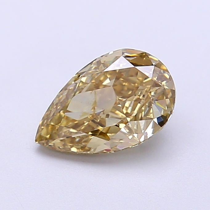 1.13 Ct. Fancy Light Grayish Yellow Pear Lab Grown Diamond