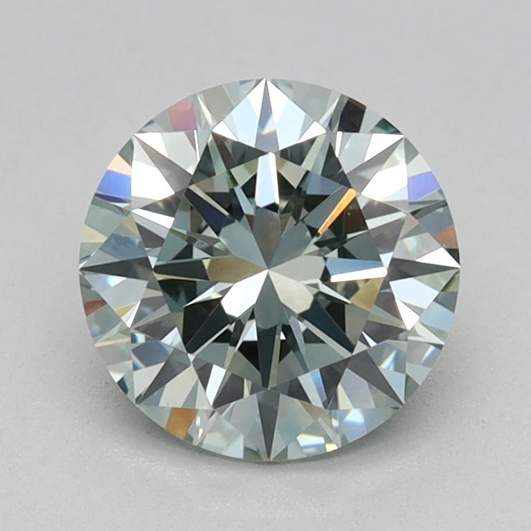 1.00 Ct. Fancy Intense Green Round Lab Grown Diamond