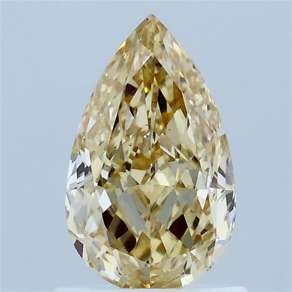 1.04 Ct. Fancy Light Yellow Pear Lab Grown Diamond