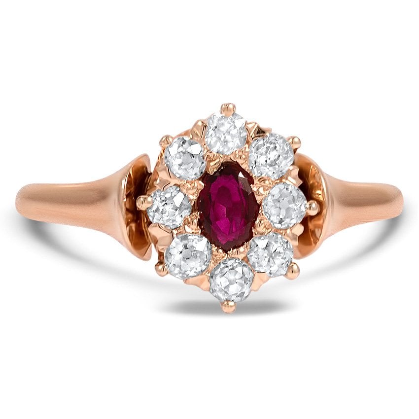 Edwardian Ruby Vintage Ring