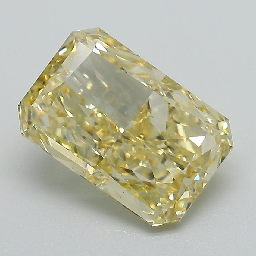 3.02 Ct. Fancy Intense Yellow Radiant Lab Grown Diamond
