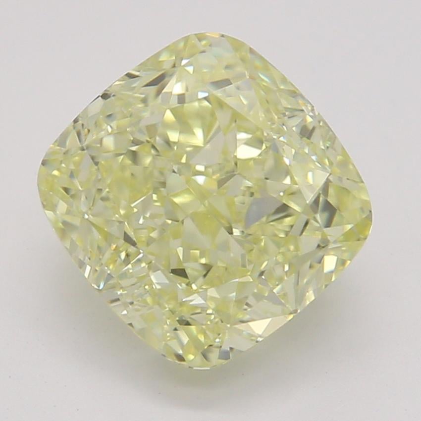 1.60 Ct. Fancy Light Yellow Cushion Diamond