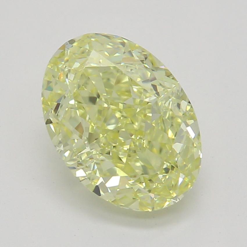 1.07 Ct. Fancy Yellow Oval Diamond