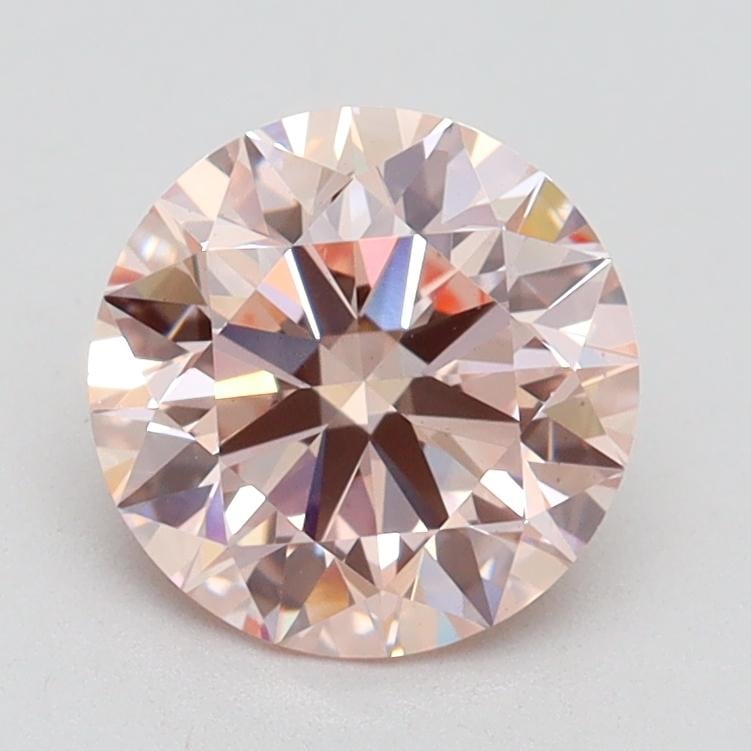 1.59 Ct. Fancy Pink Round Lab Grown Diamond