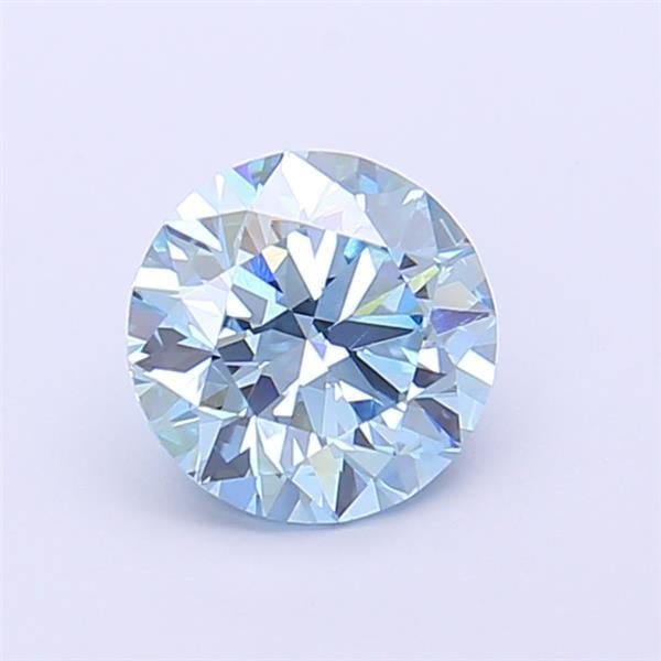1.20 Ct. Fancy Intense Blue Round Lab Grown Diamond