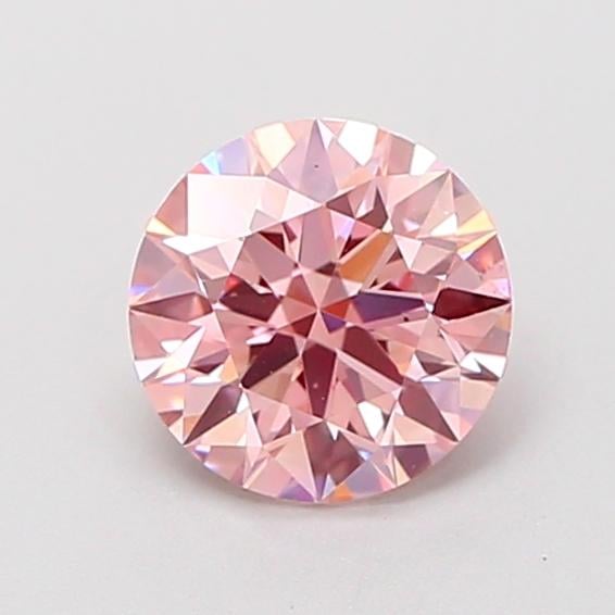 0.81 Ct. Fancy Pink Round Lab Grown Diamond