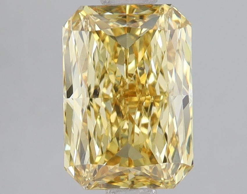 2.10 Ct. Fancy Intense Yellow Radiant Lab Grown Diamond