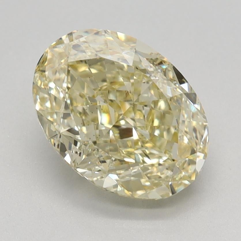 1.66 Ct. Fancy Yellow Oval Lab Grown Diamond
