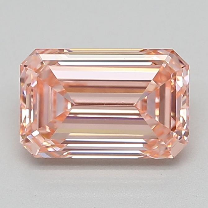 1.51 Ct. Fancy Intense  Pink Emerald Lab Grown Diamond