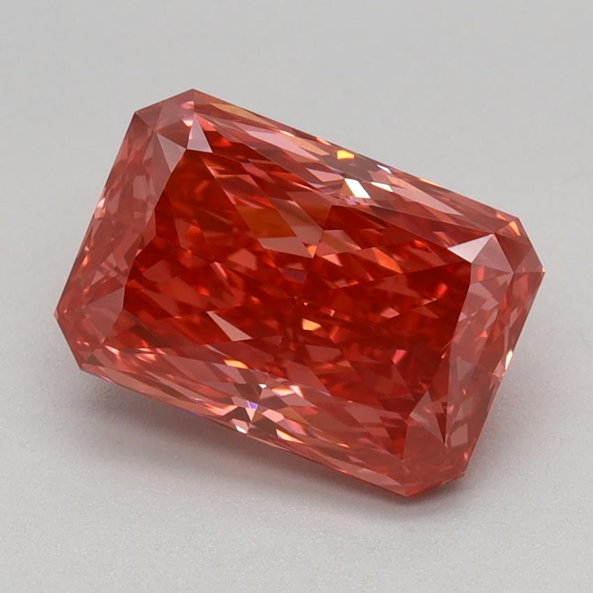 2.14 Ct. Fancy Vivid Pink Radiant Lab Grown Diamond