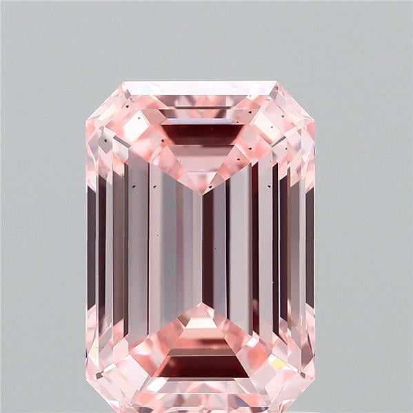 2.07 Ct. Fancy Intense Pink Emerald Lab Grown Diamond