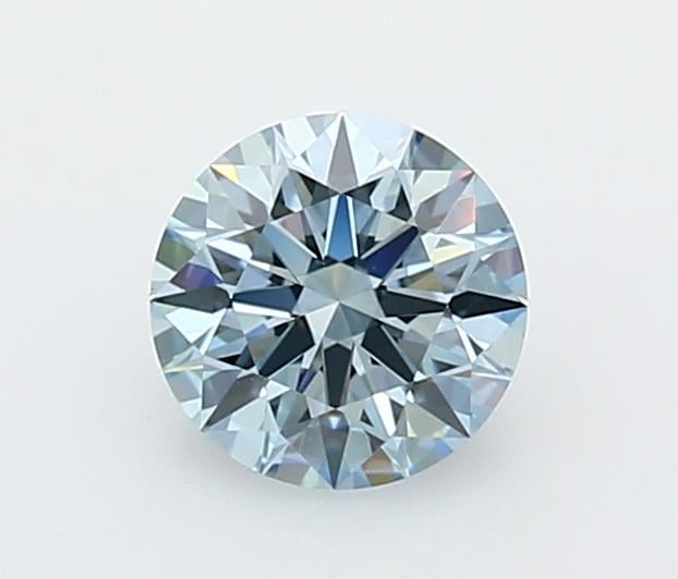 1.01 Ct. Fancy Intense  Blue Round Lab Grown Diamond