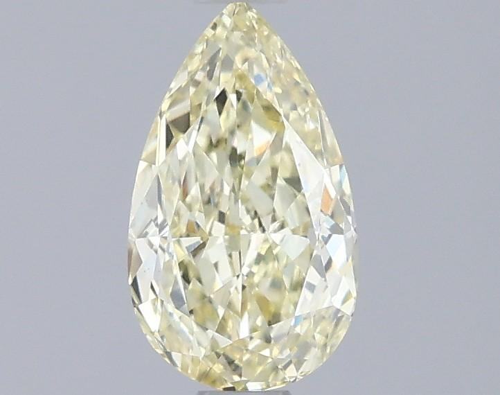 0.98 Ct. Fancy Intense  Yellow Pear Lab Grown Diamond