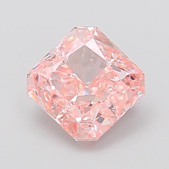 1.90 Ct. Fancy Intense  Pink Radiant Lab Grown Diamond