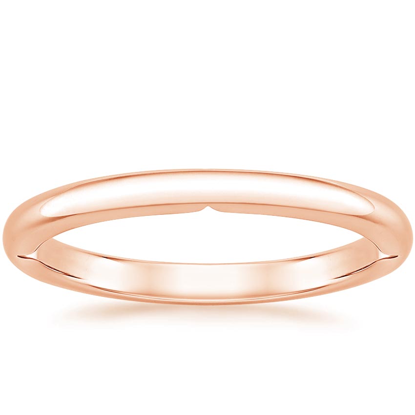 Heritage Wedding Ring in 14K Rose Gold