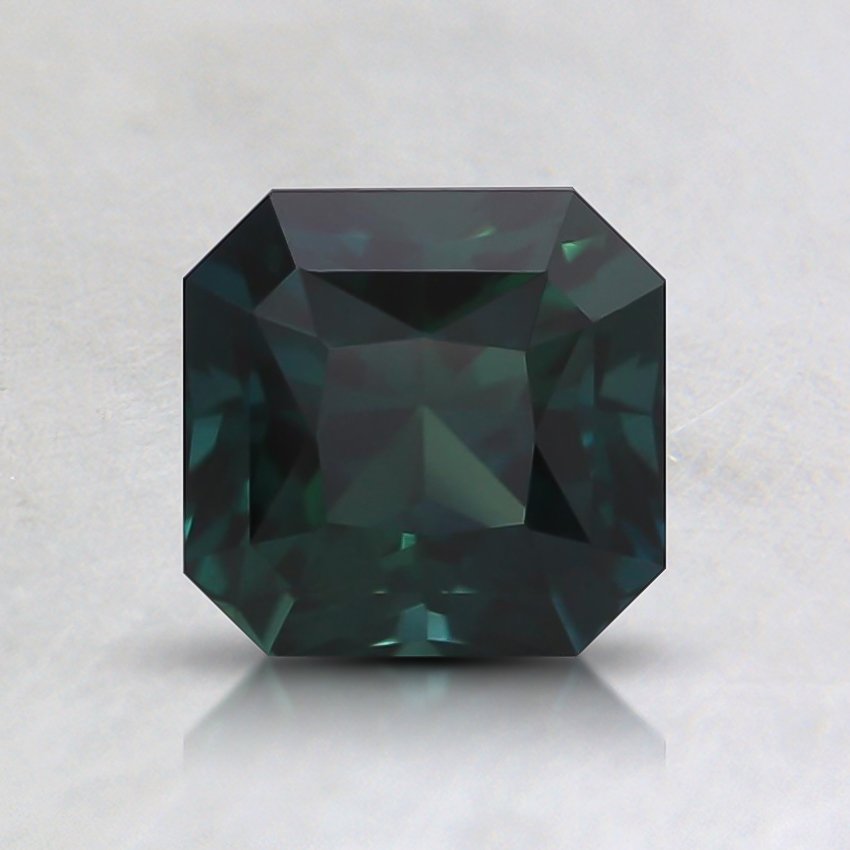 5.7mm Teal Radiant Sapphire