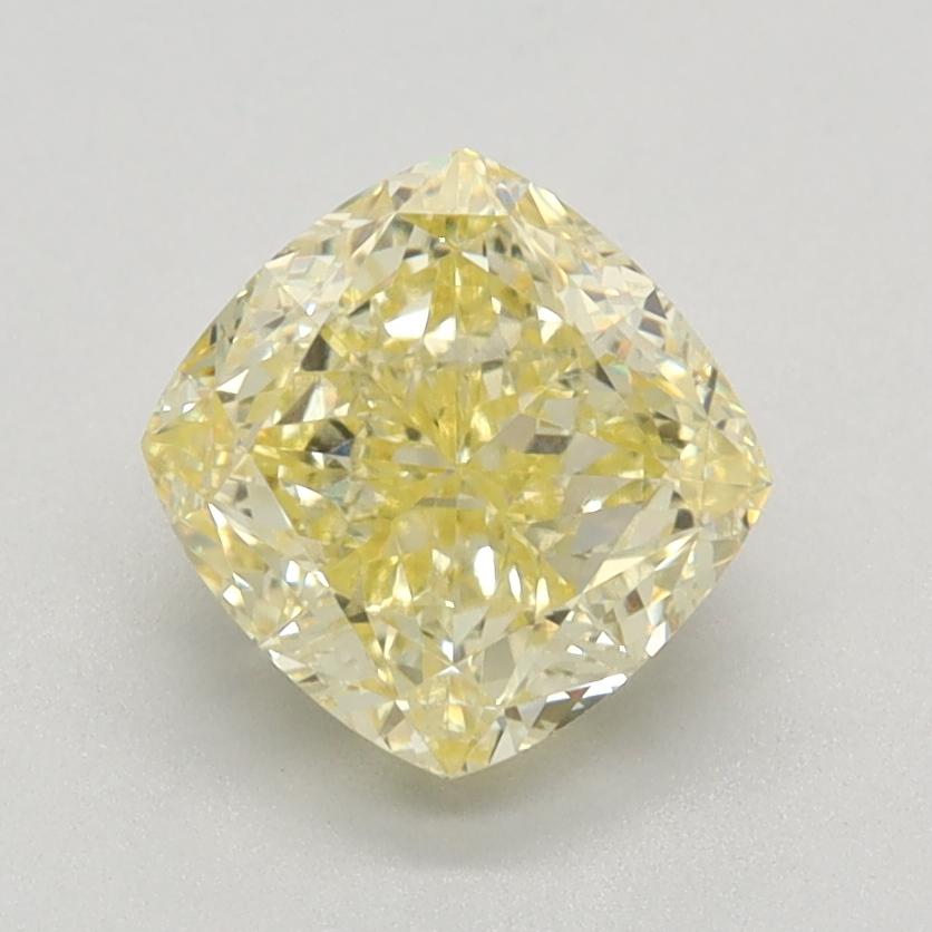 1.52 Ct. Fancy Intense Yellow Cushion Lab Grown Diamond