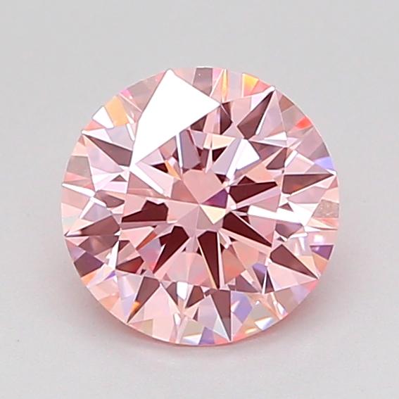 1.04 Ct. Fancy Intense Pink Round Lab Grown Diamond