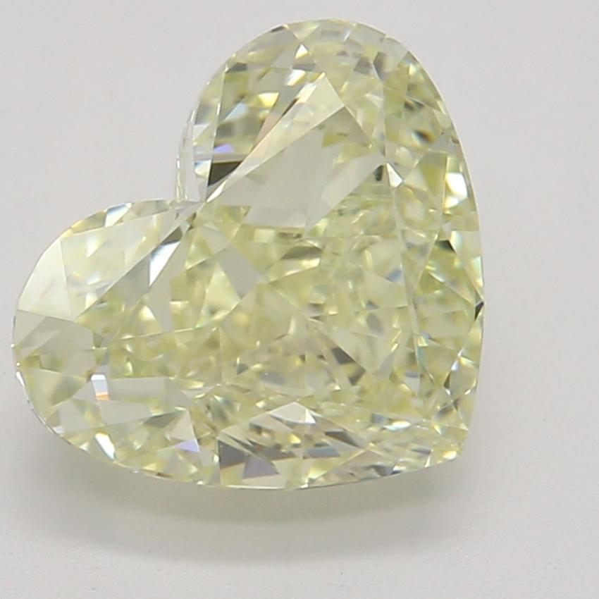 1.26 Ct. Fancy Light Yellow Heart Diamond