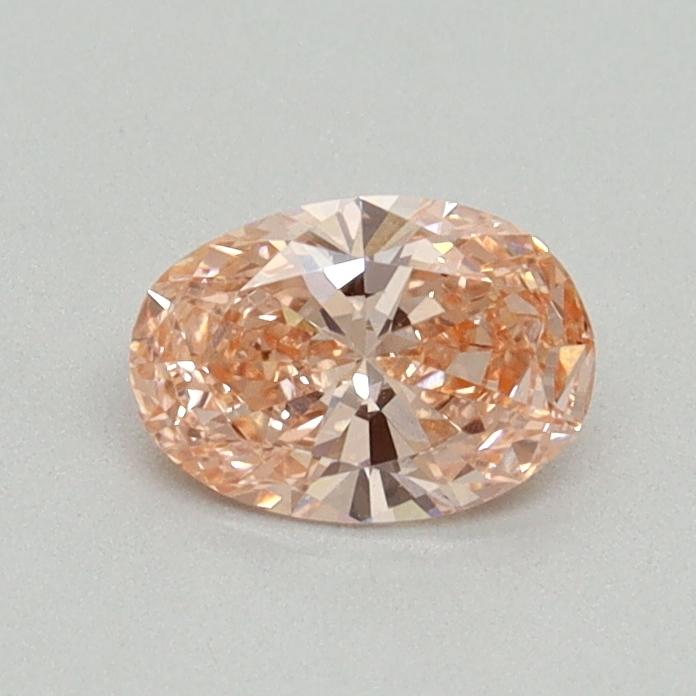 0.46 Ct. Fancy Vivid Pink Oval Lab Grown Diamond