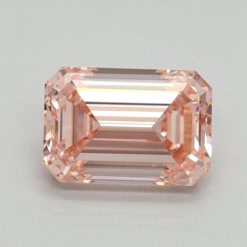 1.51 Ct. Fancy Intense Pink Emerald Lab Grown Diamond