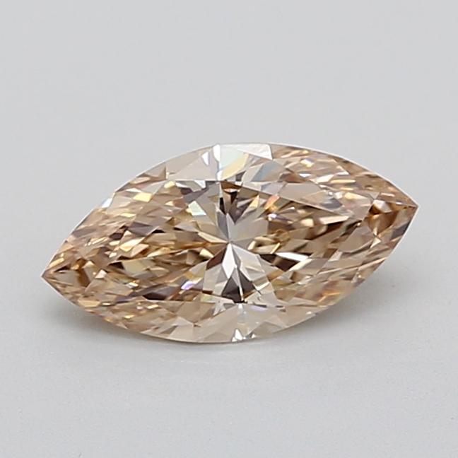 1.06 Ct. Light  Brown Marquise Lab Grown Diamond
