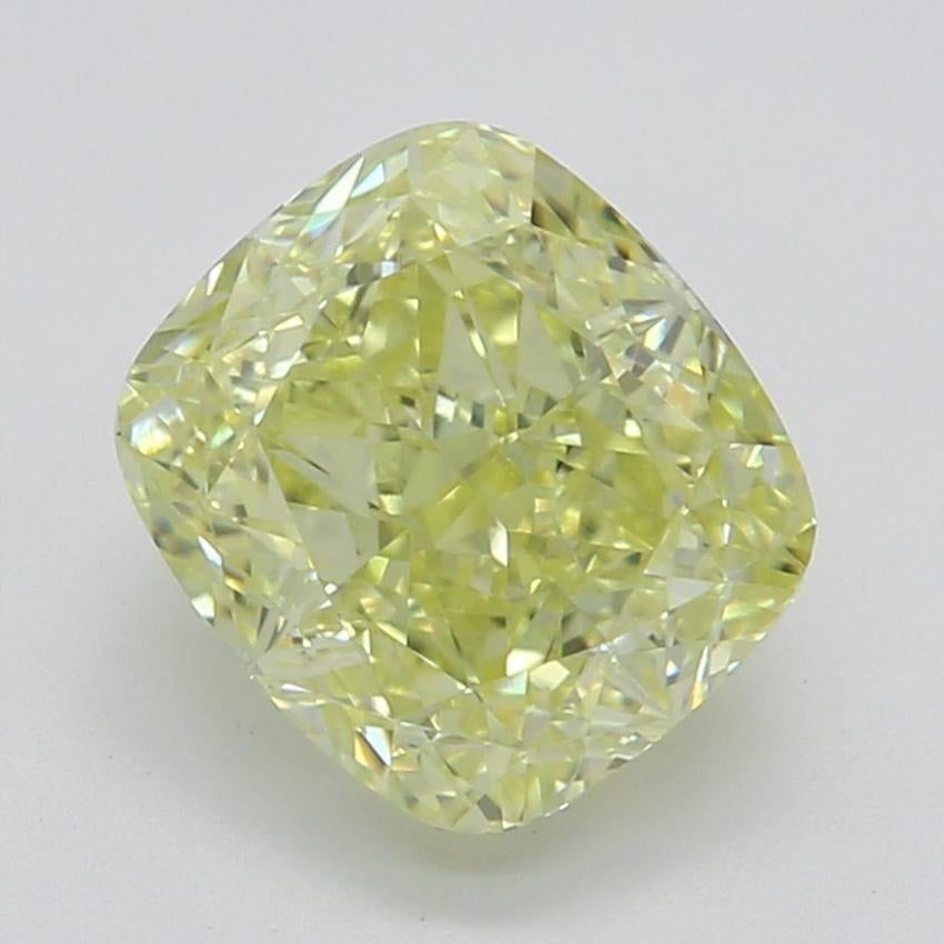 1.11 Ct. Fancy Yellow Cushion Diamond
