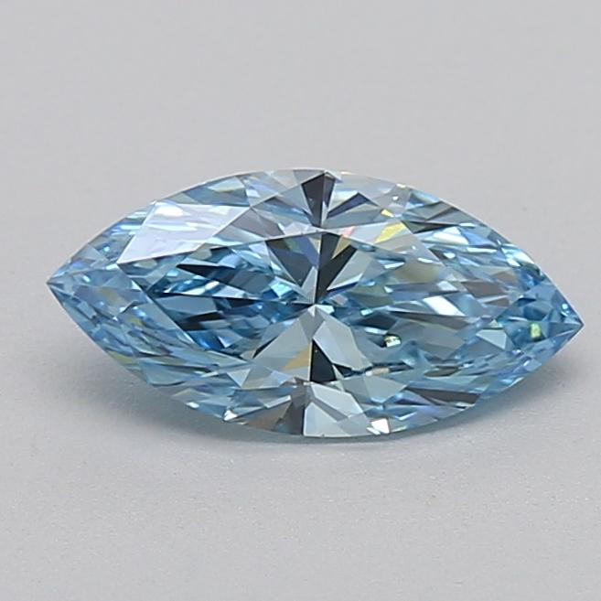 1.03 Ct. Fancy Vivid Blue Marquise Lab Grown Diamond