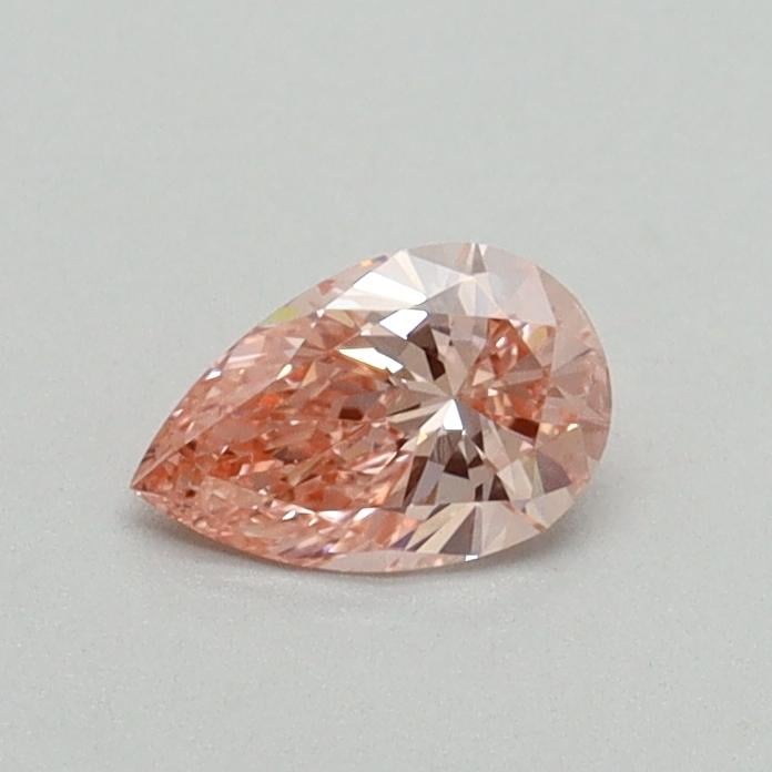 0.31 Ct. Fancy Vivid Pink Pear Lab Grown Diamond