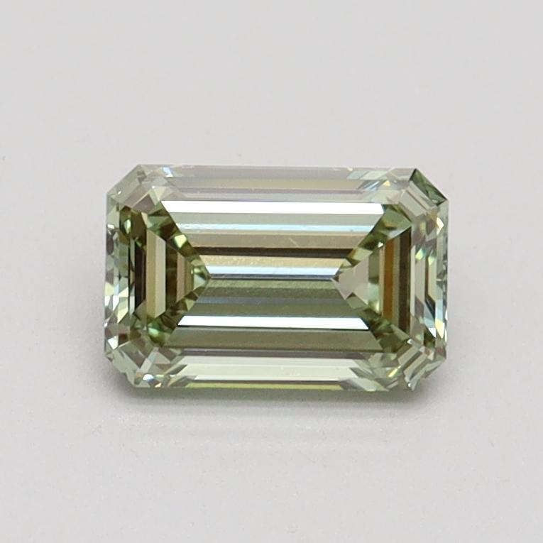 0.74 Ct. Fancy Intense Green Emerald Lab Grown Diamond
