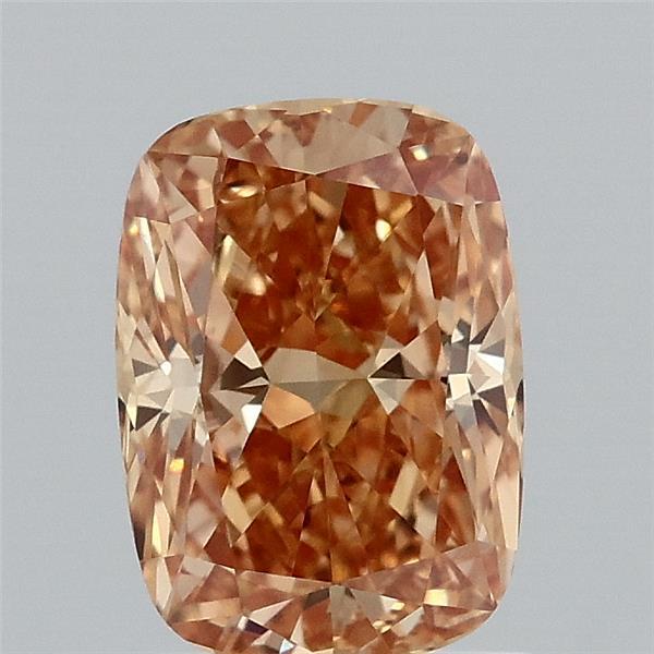 1.51 Ct. Fancy Intense  Yellow Cushion Lab Grown Diamond