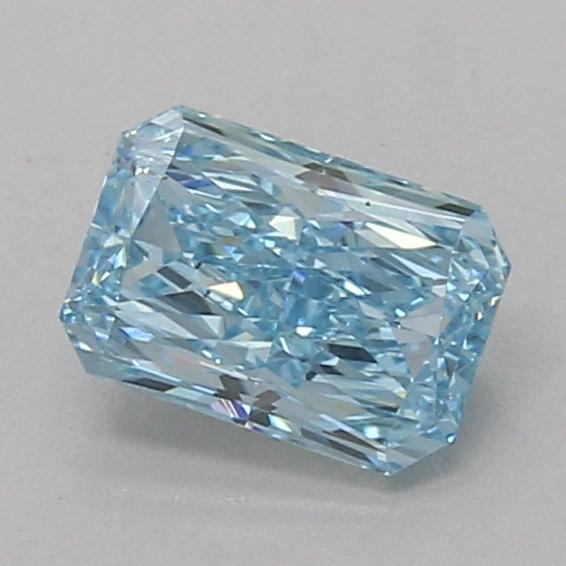 1.10 Ct. Fancy Vivid Blue Radiant Lab Grown Diamond