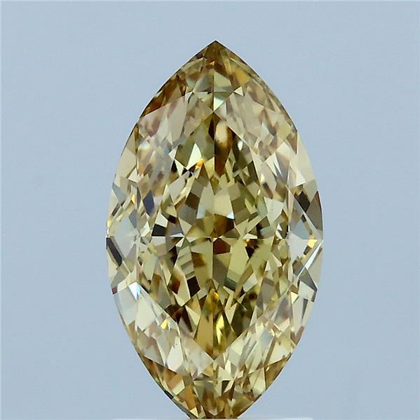 2.14 Ct. Fancy Intense Yellow Marquise Lab Grown Diamond