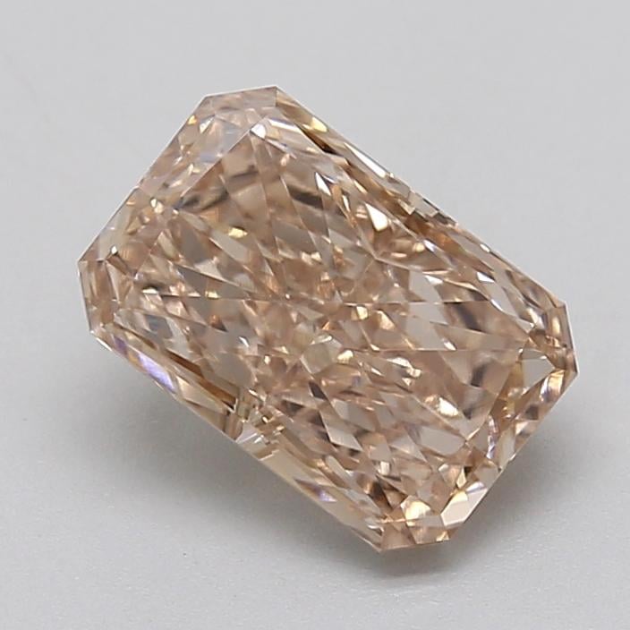 2.01 Ct. Light  Brown Radiant Lab Grown Diamond