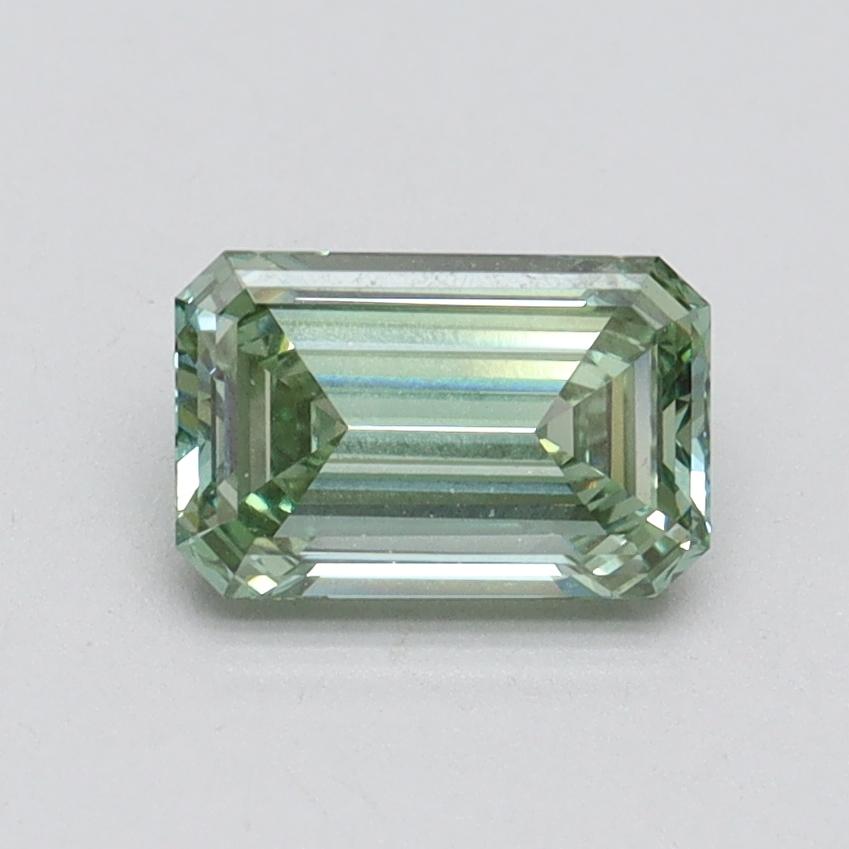 1.00 Ct. Fancy Intense Green Emerald Lab Grown Diamond