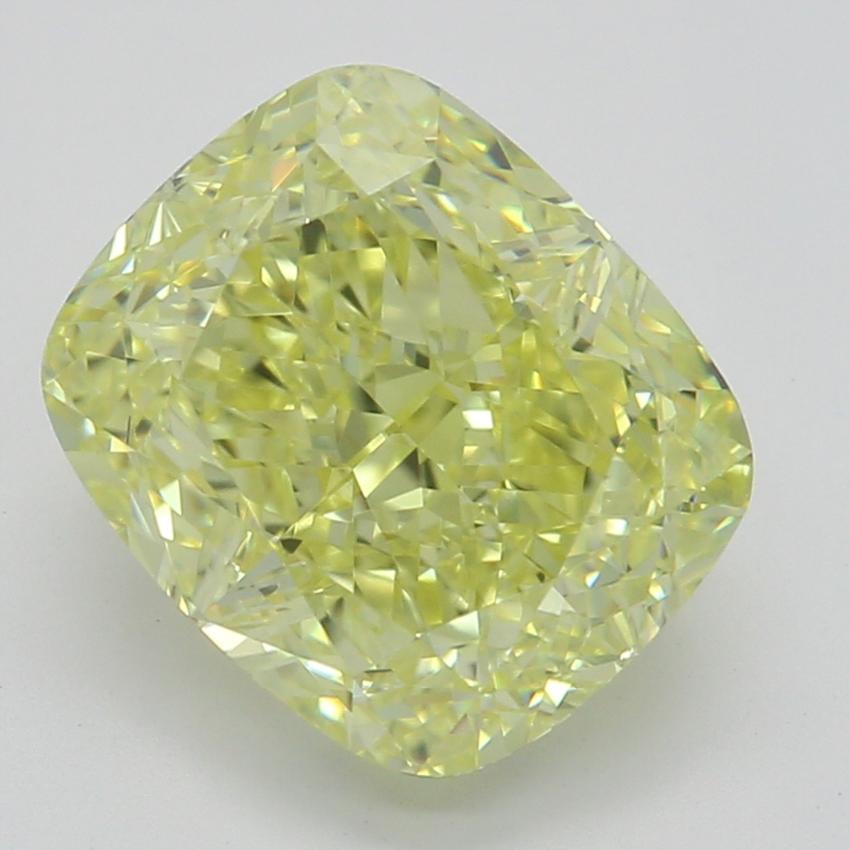 2.13 Ct. Fancy Yellow Cushion Diamond