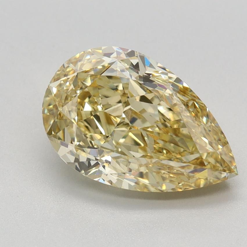 2.25 Ct. Fancy Intense Yellow Pear Lab Grown Diamond