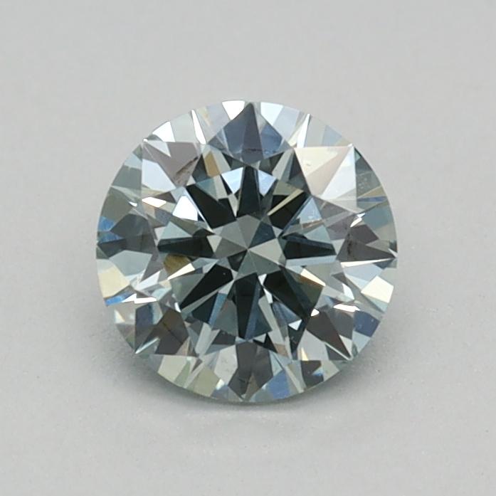 0.34 Ct. Fancy Intense Green Round Lab Grown Diamond