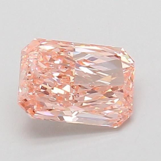 1.02 Ct. Fancy Vivid Pink Radiant Lab Grown Diamond