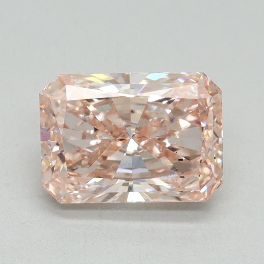 1.86 Ct. Fancy Intense Pink Radiant Lab Grown Diamond