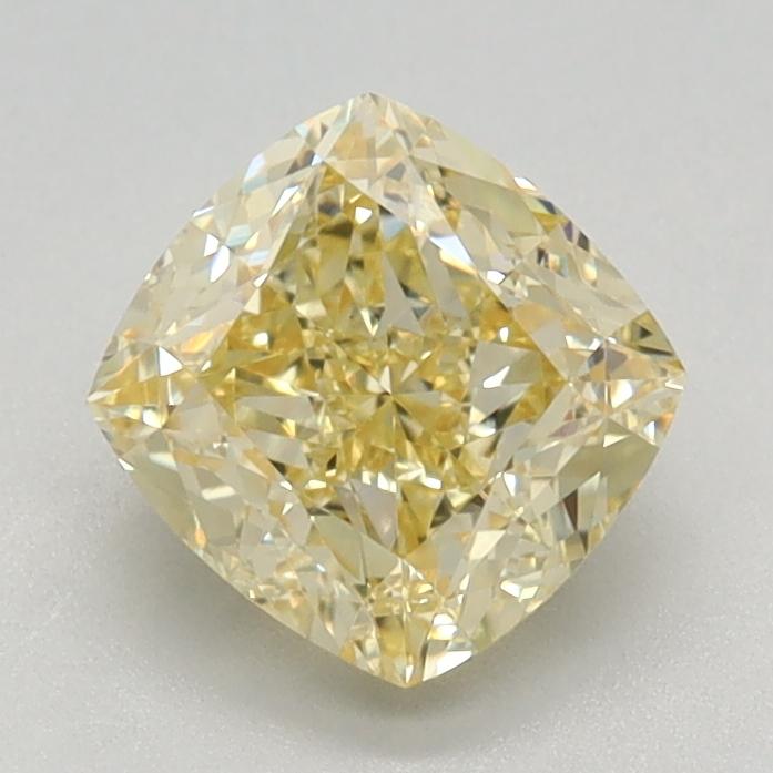 1.19 Ct. Fancy Yellow Cushion Lab Grown Diamond