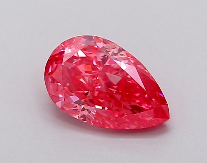 1.02 Ct. Fancy Vivid Pink Pear Lab Grown Diamond